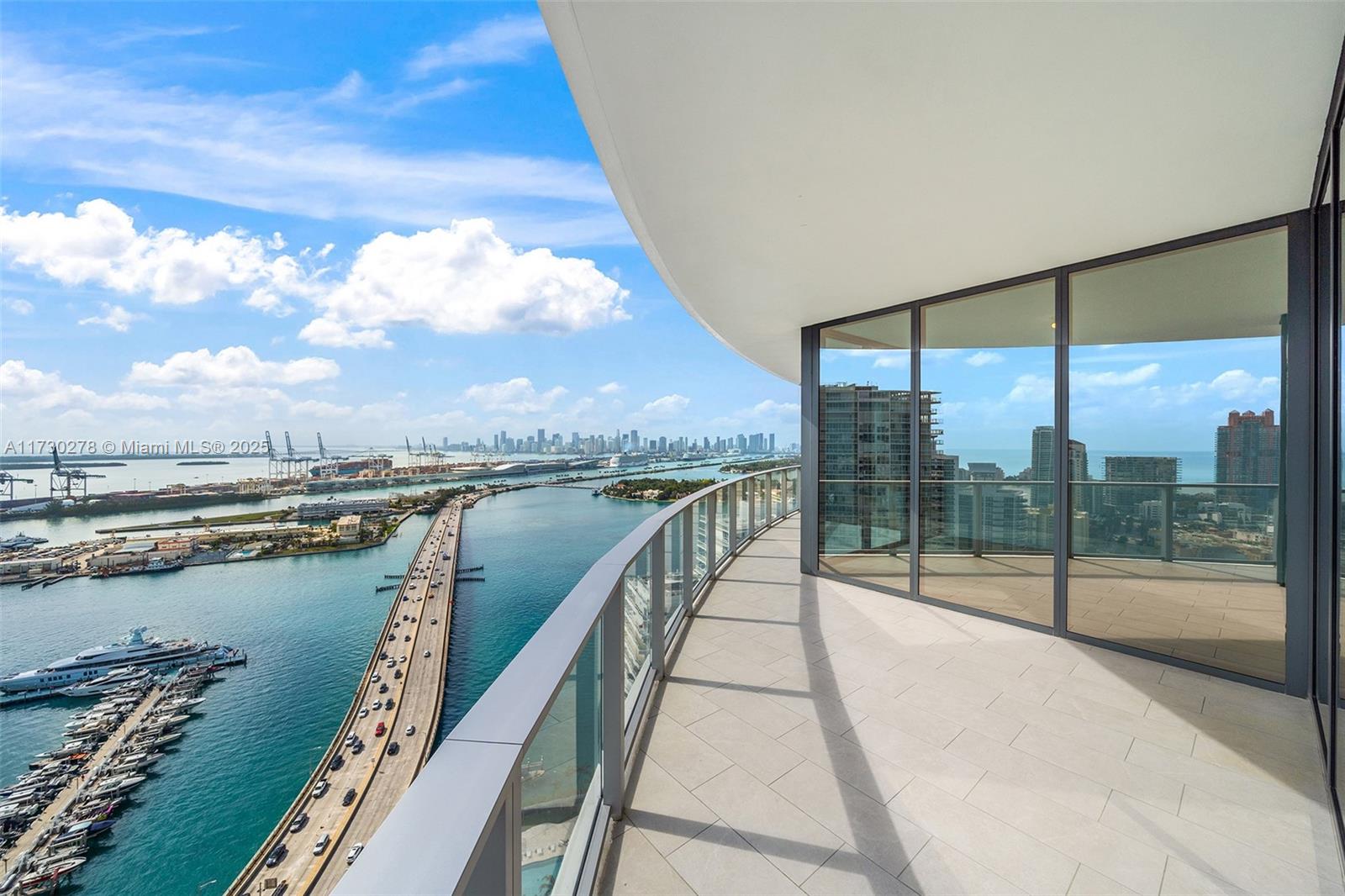 500 Alton Road, Unit 3101 Miami Beach, FL 33139 - Photo 21 of 53 a view of a balcony with lake view