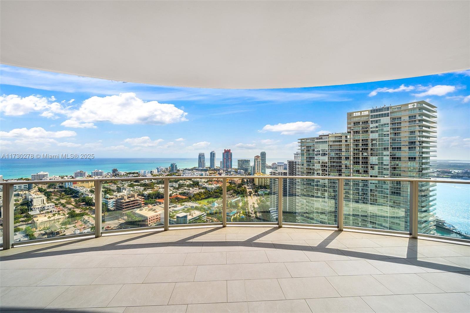 500 Alton Road, Unit 3101 Miami Beach, FL 33139 - Photo 26 of 53 a view of balcony with city view