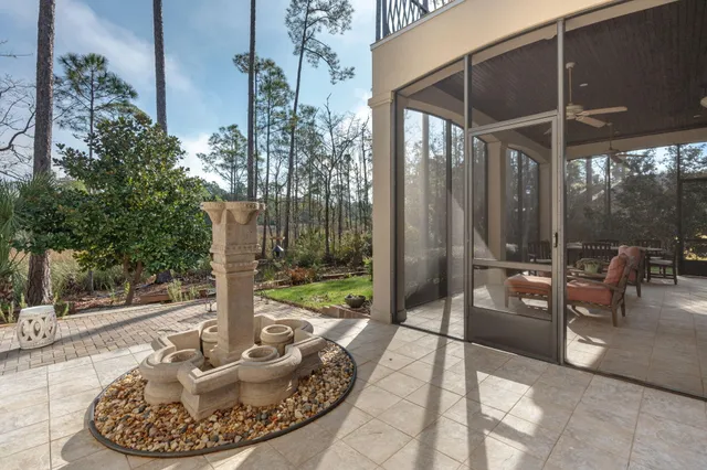 a view of city and mountain