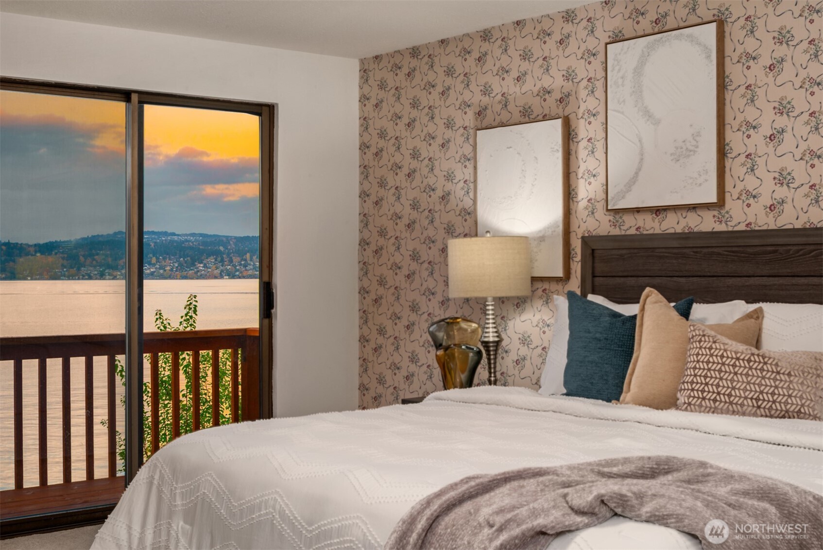 9764 Rainier Avenue South Seattle, WA 98118 - Photo 19 of 40 a bedroom with a bed and a window