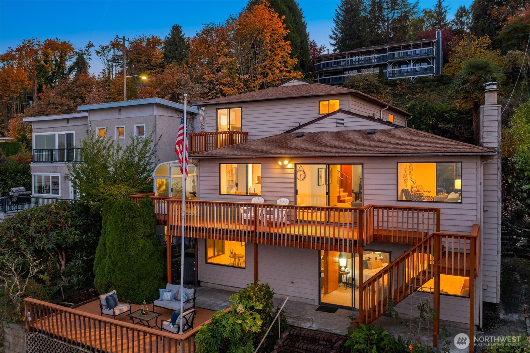 9764 Rainier Avenue South Seattle, WA 98118 - Photo 28 of 40 a front view of a house with a swimming pool