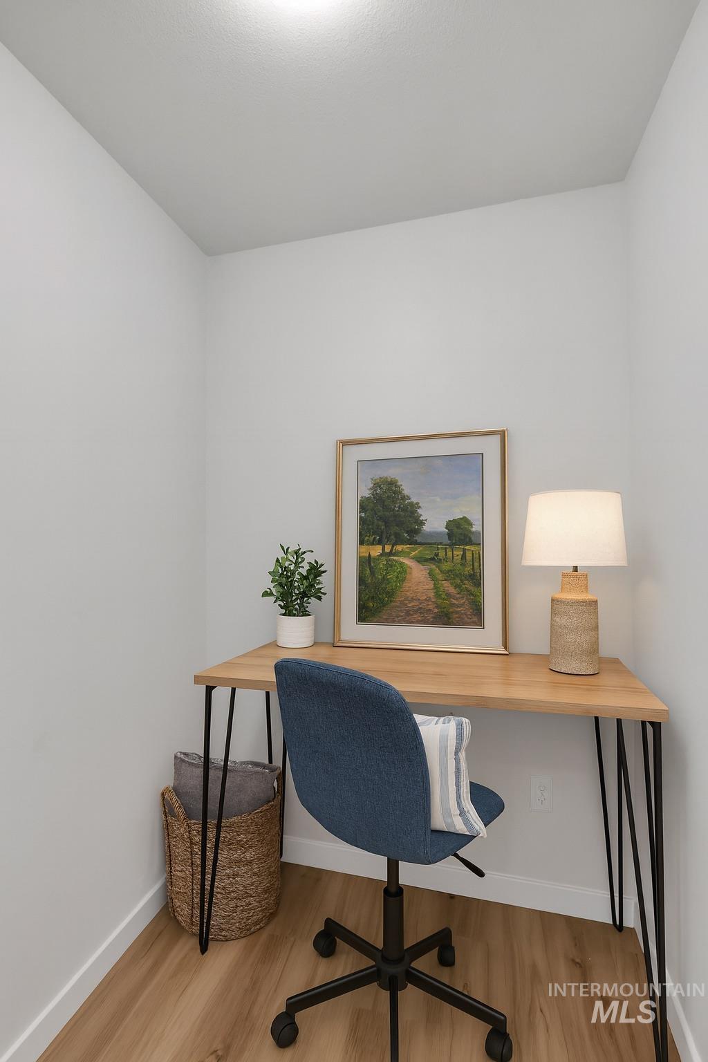 1070 West Indian Valley Road Indian Valley, ID 83632 - Photo 27 of 50 Office space featuring light wood-type flooring and baseboards