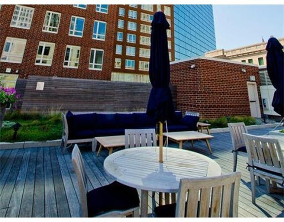 400 Stuart Street, Unit 21AA Boston, MA 02116 - Photo 16 of 22 a balcony with table and chairs