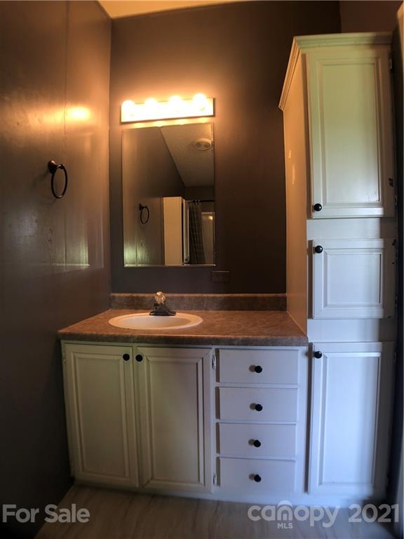 5526 Whiteside Road Bostic, NC 28018 - Photo 31 of 48 a bathroom with a sink and a mirror