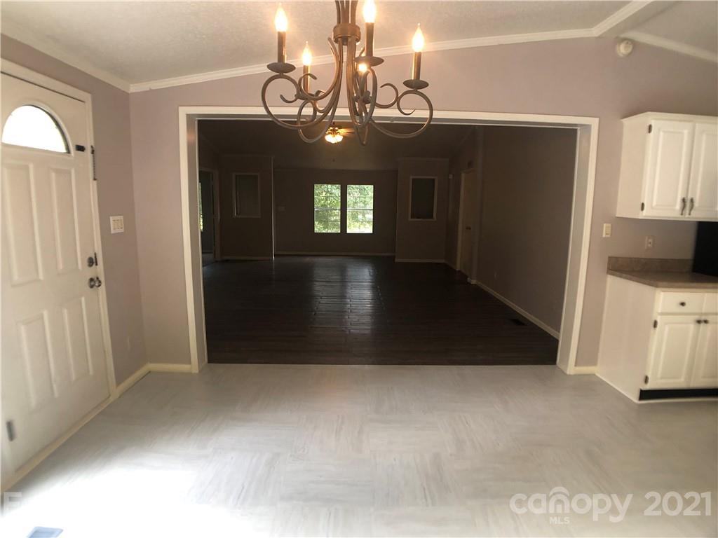 5526 Whiteside Road Bostic, NC 28018 - Photo 9 of 48 a view of livingroom with hardwood floor and hallway