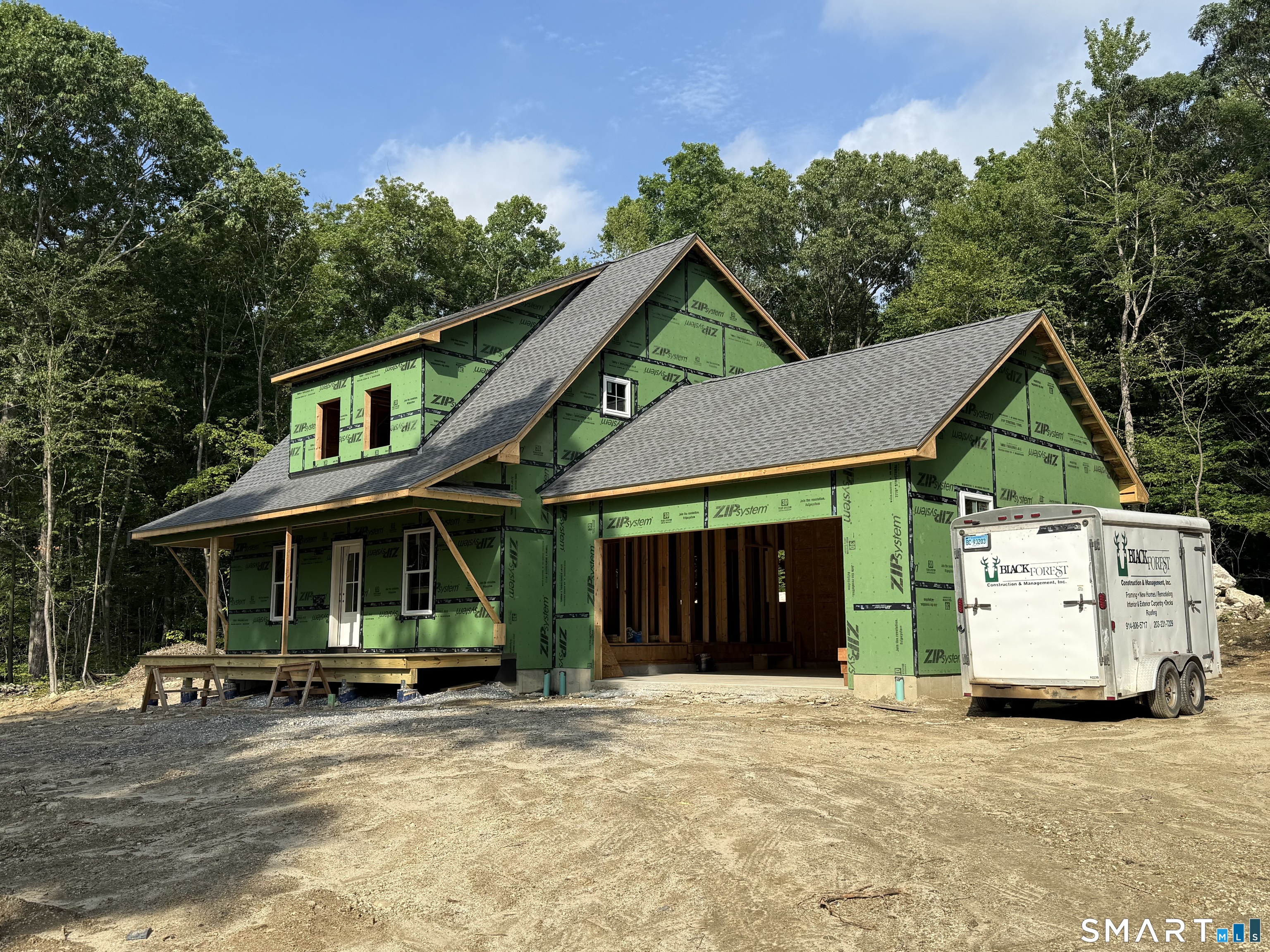 86 Quail Run Road Woodbury, CT 06798 - Photo 1 of 28 a view of a house with a yard and potted plants