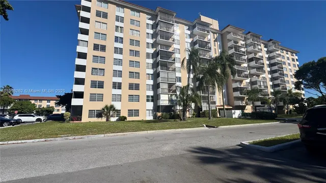 front view of a building with a street