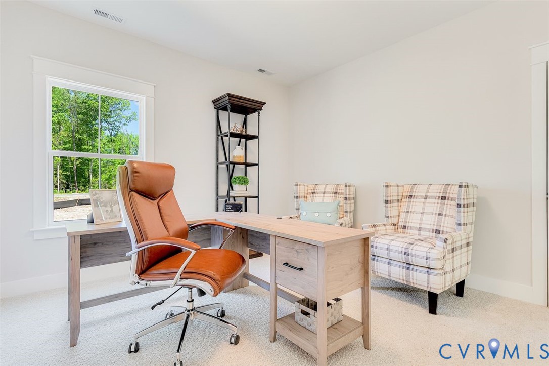 Lot 14 Red Oak Circle, Unit LOT 14 Aylett, VA 23009 - Photo 19 of 27 Carpeted office space featuring baseboards