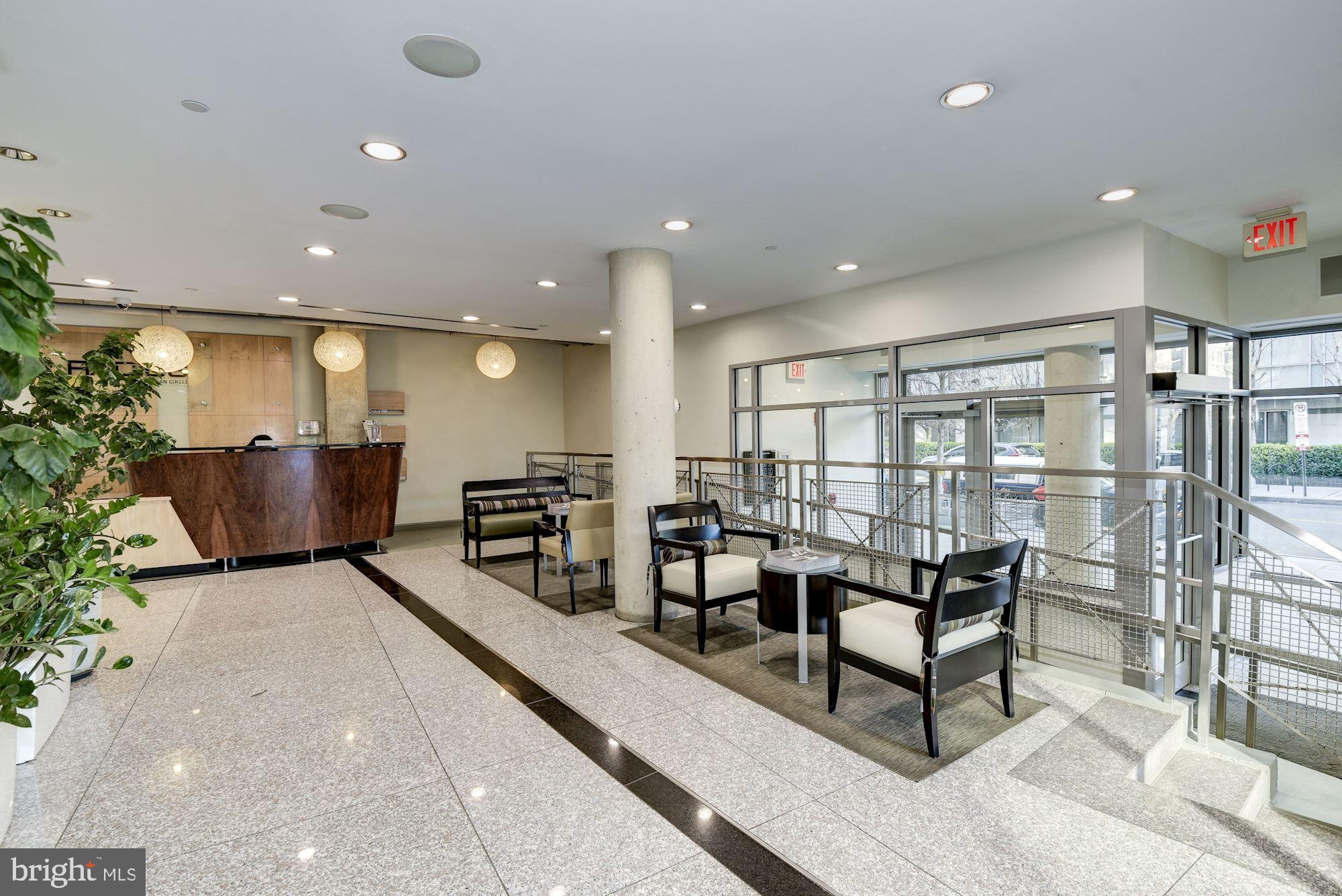 1300 N Street Northwest, Unit 218 Washington, DC 20005 - Photo 3 of 30 Lobby