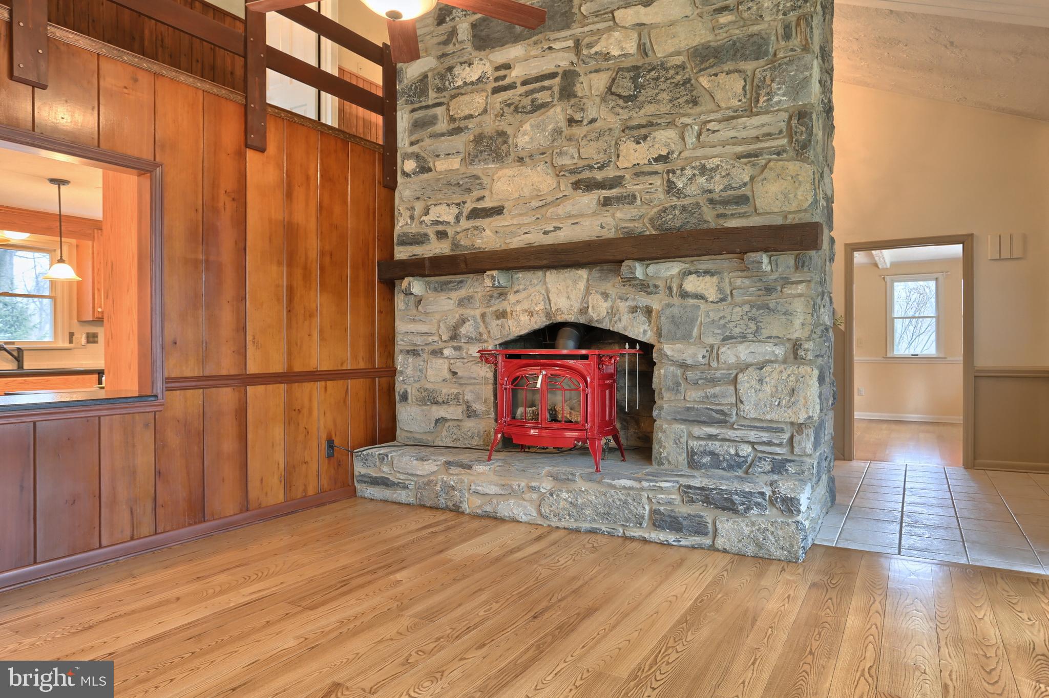 49 North Cornwall Road Lebanon, PA 17042 - Photo 15 of 90 Fireplace with barn beam mantel