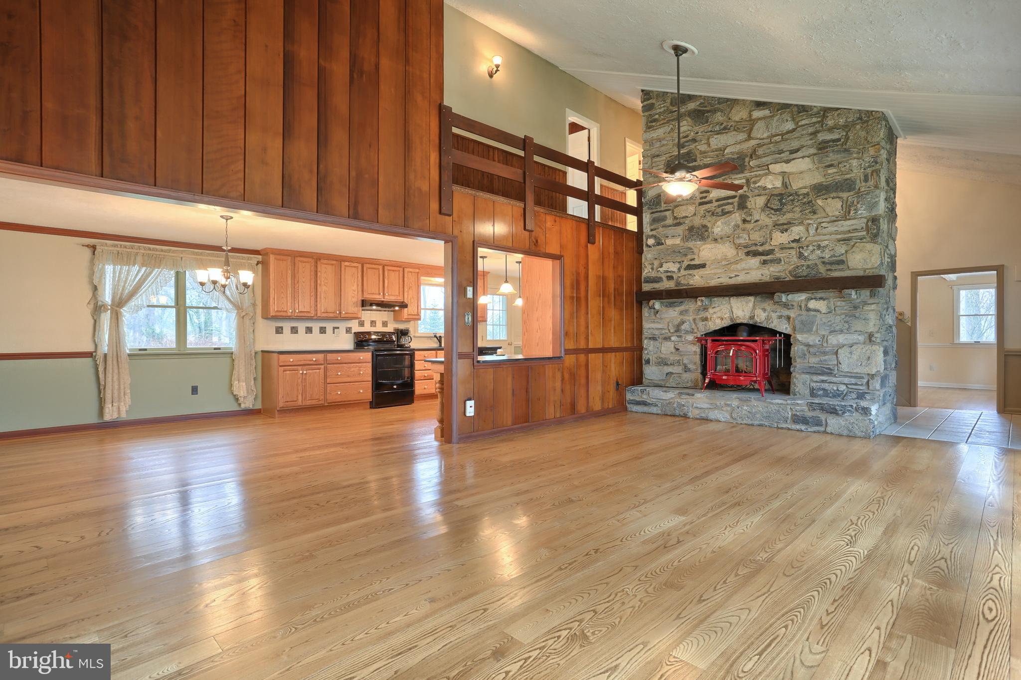 49 North Cornwall Road Lebanon, PA 17042 - Photo 9 of 90 Great room with ash wood floors finished on site