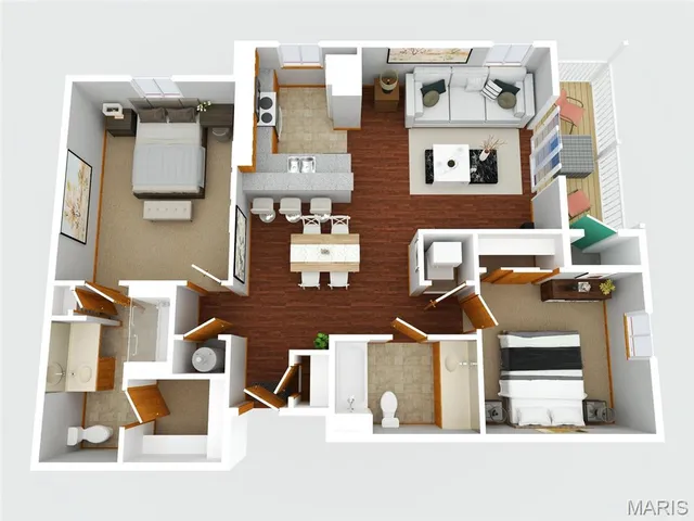 $170,000 | 1141 Arbor Creek Drive, Unit 2C, St. Louis, MO 63122