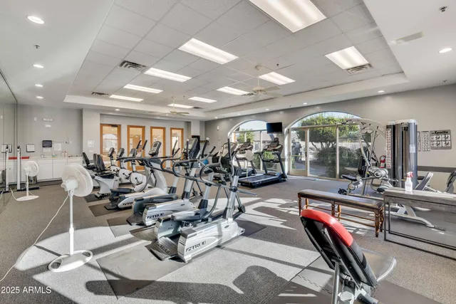 a outdoor space with patio a table and chairs