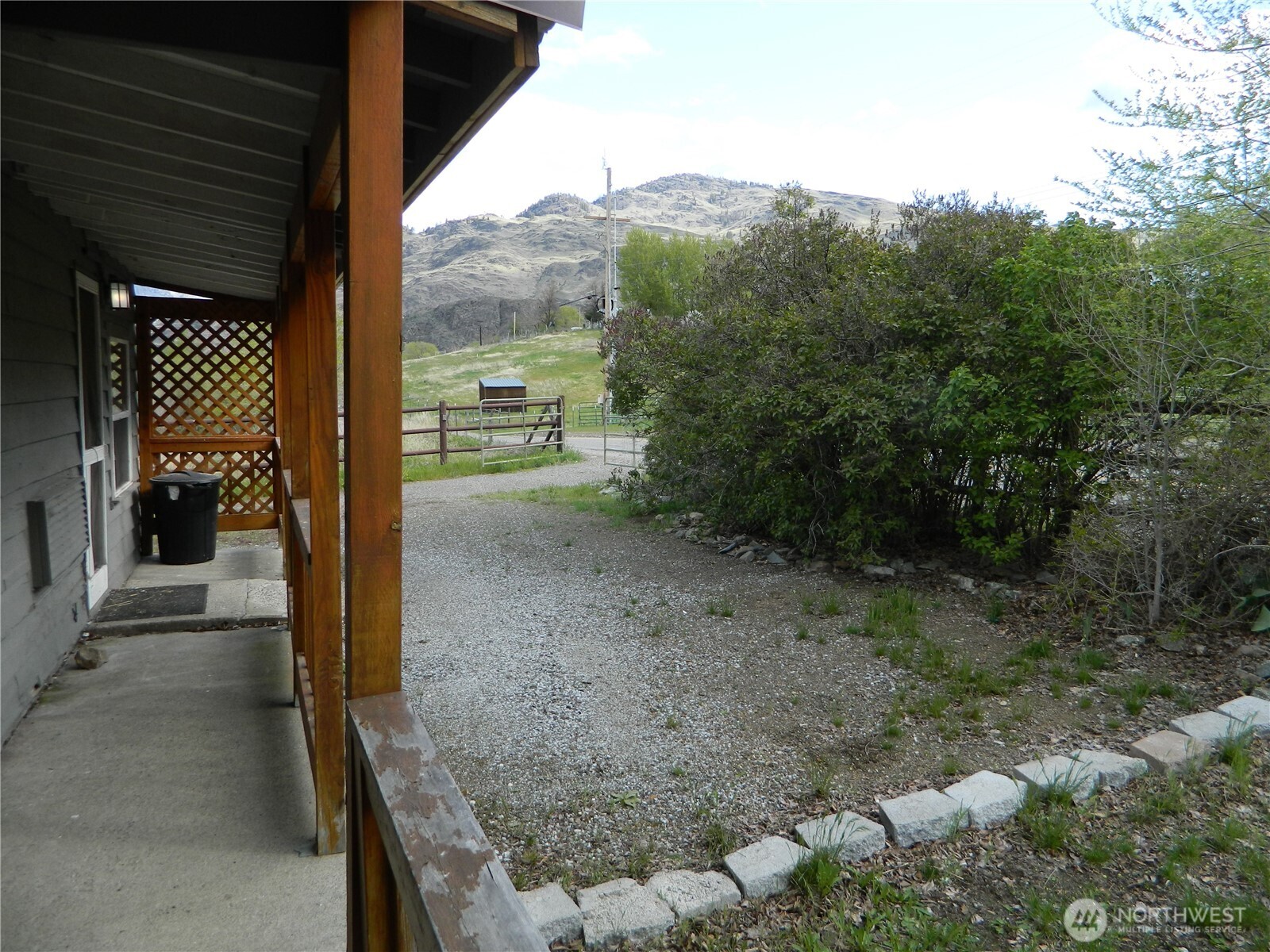 2127 Sinlahekin Road Loomis, WA 98827 - Photo 23 of 24 a view of a yard from a balcony