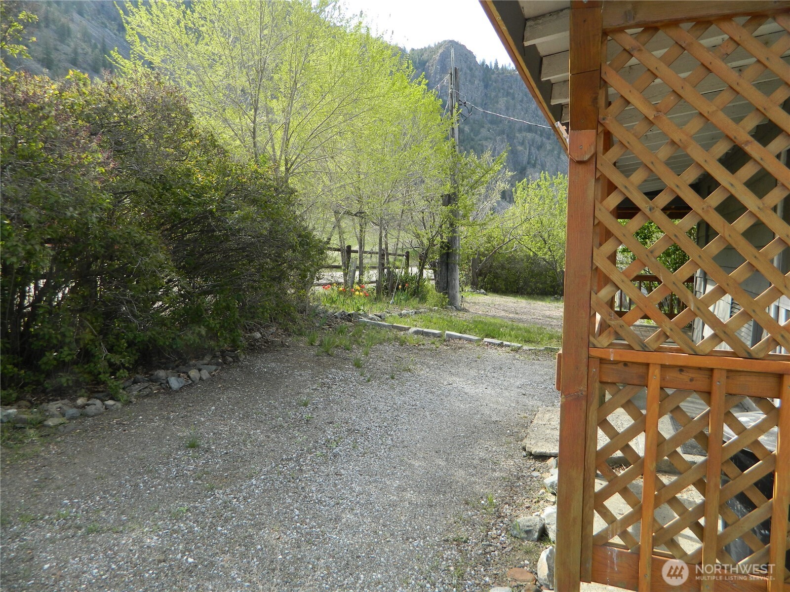2127 Sinlahekin Road Loomis, WA 98827 - Photo 8 of 24 a view of a yard with a tree