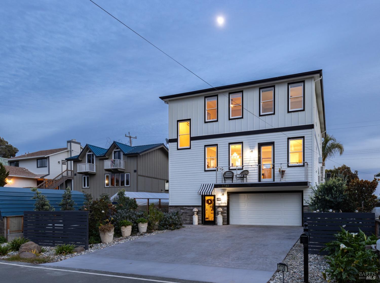1730 Milton Road Napa, CA 94559 - Photo 69 of 77 a front view of a residential apartment building with a yard