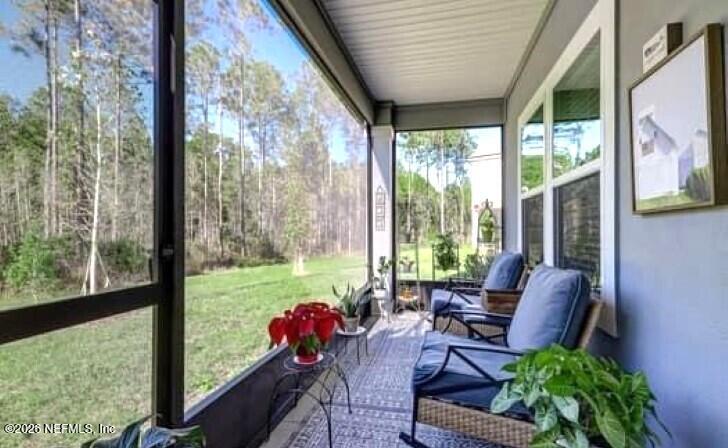 497 Coastline Way Street St. Augustine, FL 32092 - Photo 17 of 21 Screen enclosed porch 3rd. view