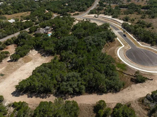 a view of an ocean and a yard