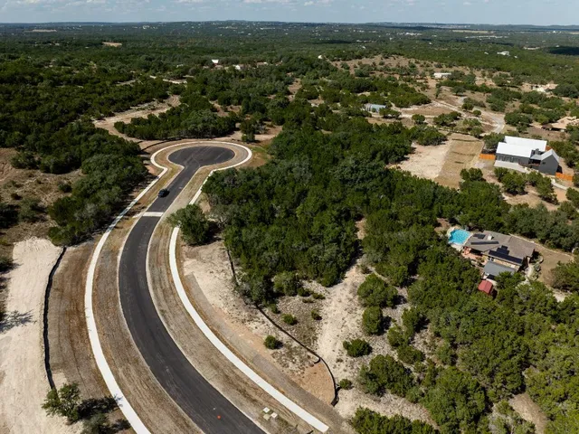 a view of a yard with a pathway