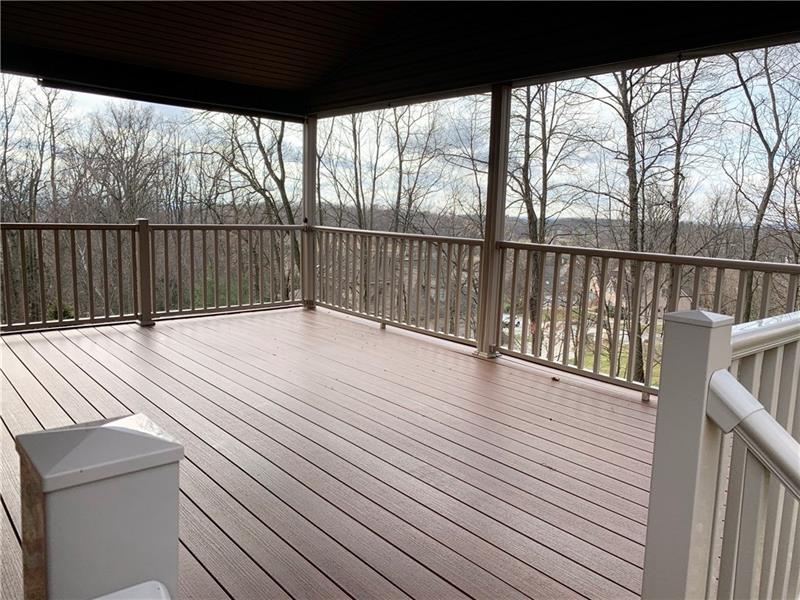 3241 Ridgeway Road Greensburg, PA 15601 - Photo 22 of 25 Large covered rear deck with great view.Deck is TIMBER TECH.