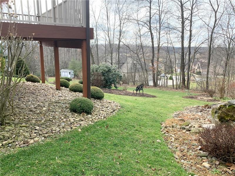 3241 Ridgeway Road Greensburg, PA 15601 - Photo 24 of 25 Rear yard withe perennial gardens surrounding the property.