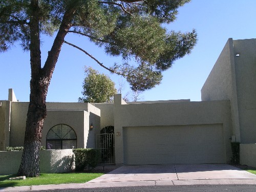 Outside