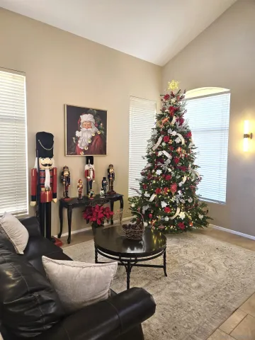 a balcony with table and chairs