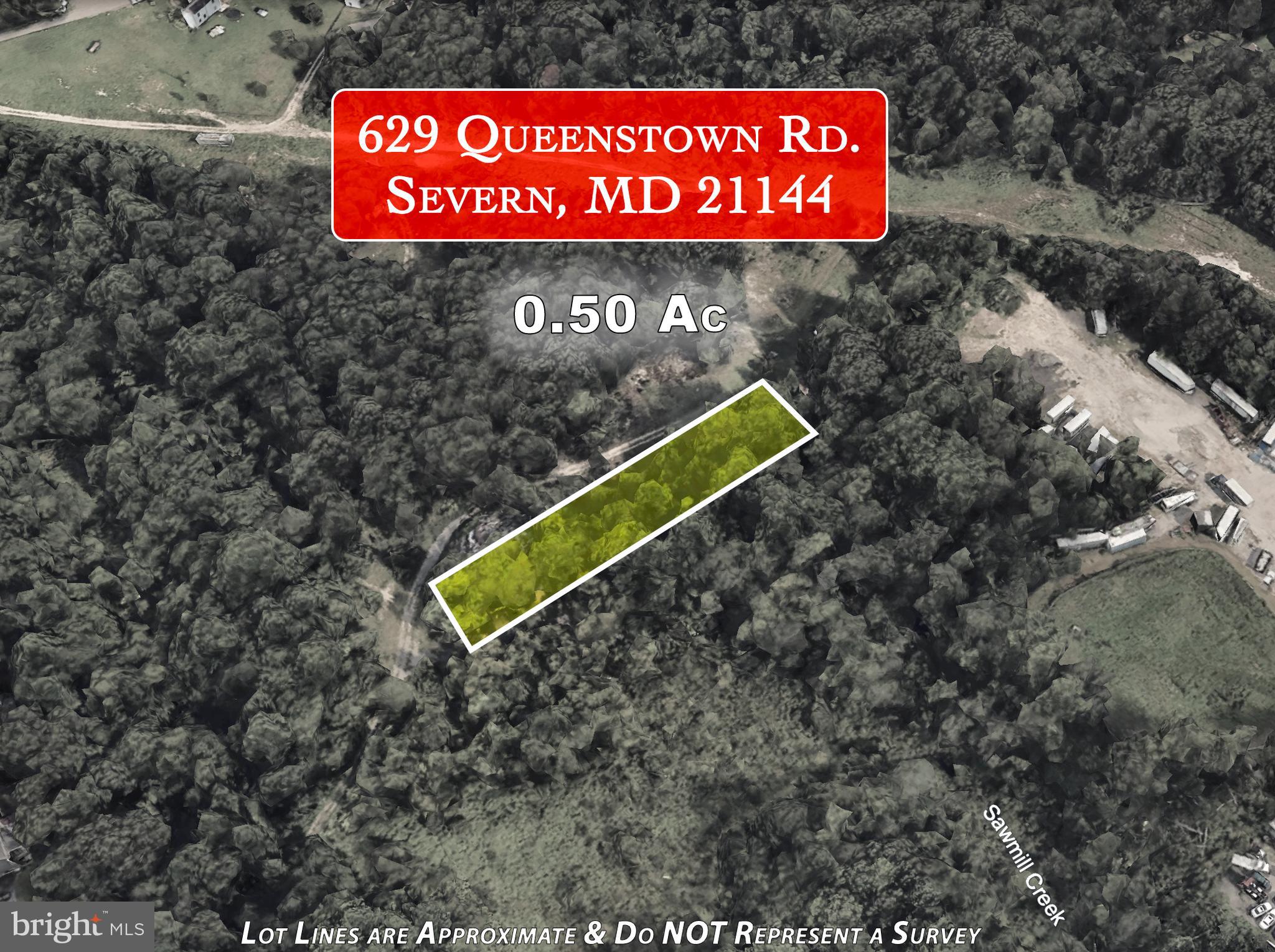 629 Queenstown Road Severn, MD 21144 - Photo 2 of 3 a sign broad in front of the road