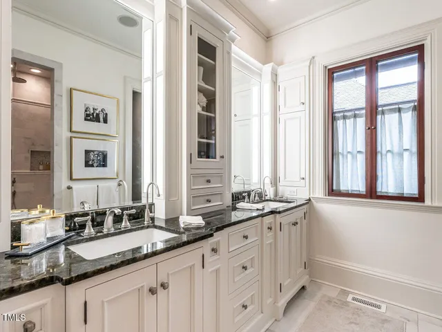 a view of parking garage