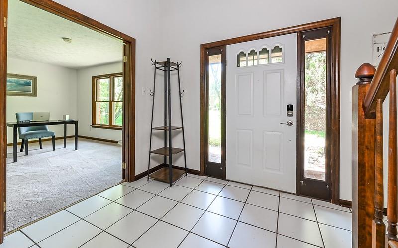 Large entry greets you when you walk in the door.