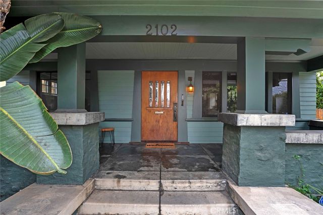 a view of a entryway door front of house