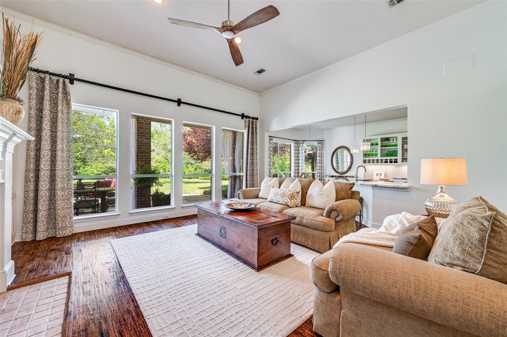 2841 Winding Creek Road Prosper, TX 75078 - Photo 4 of 40 a living room with furniture and a large window