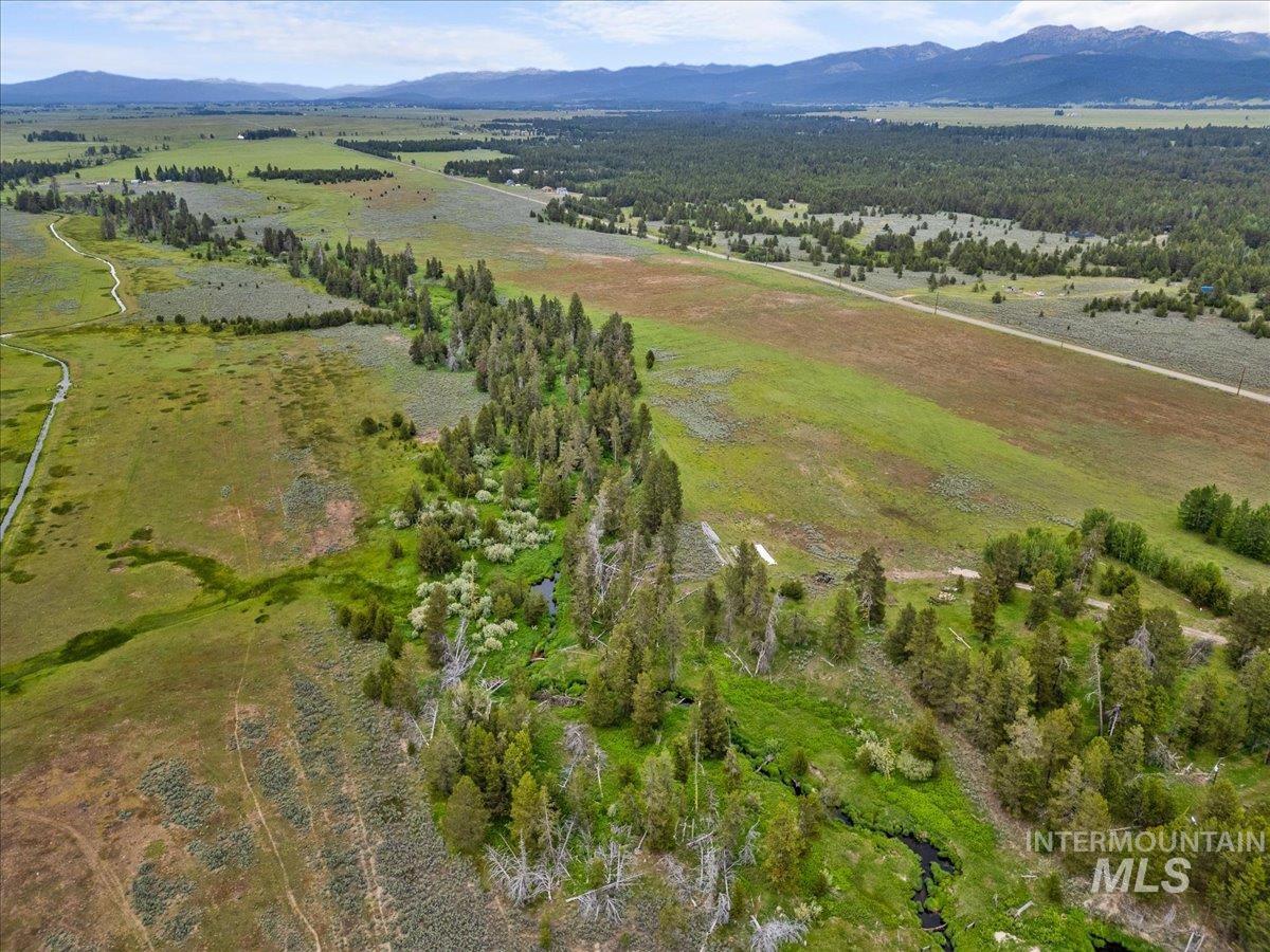 Swc Swc Nisula & Norwood Roads Donnelly, ID 83615 - Photo 10 of 13 Aerial view of property's location with mountains and rural landscape