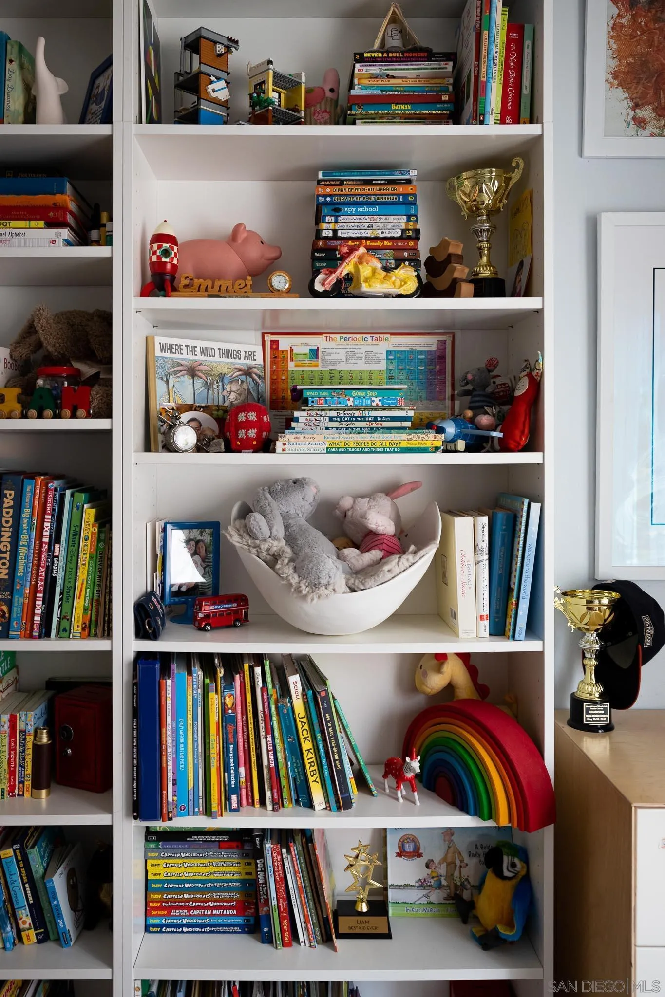 4192 Rochester Road San Diego, CA 92116 - Photo 21 of 49 a view of walk in closet with clothes and shoes