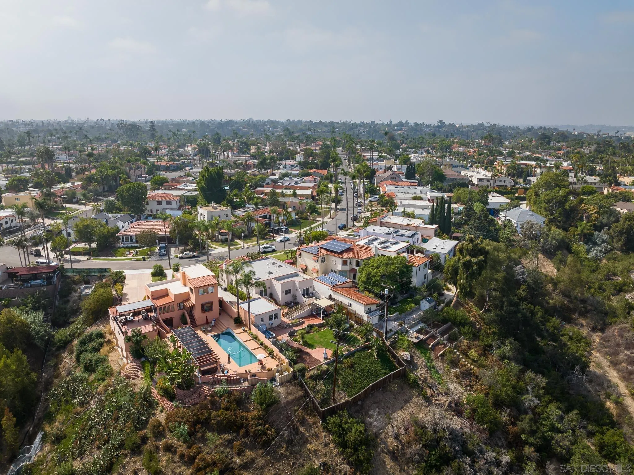 4192 Rochester Road San Diego, CA 92116 - Photo 46 of 49 an aerial view of multiple house