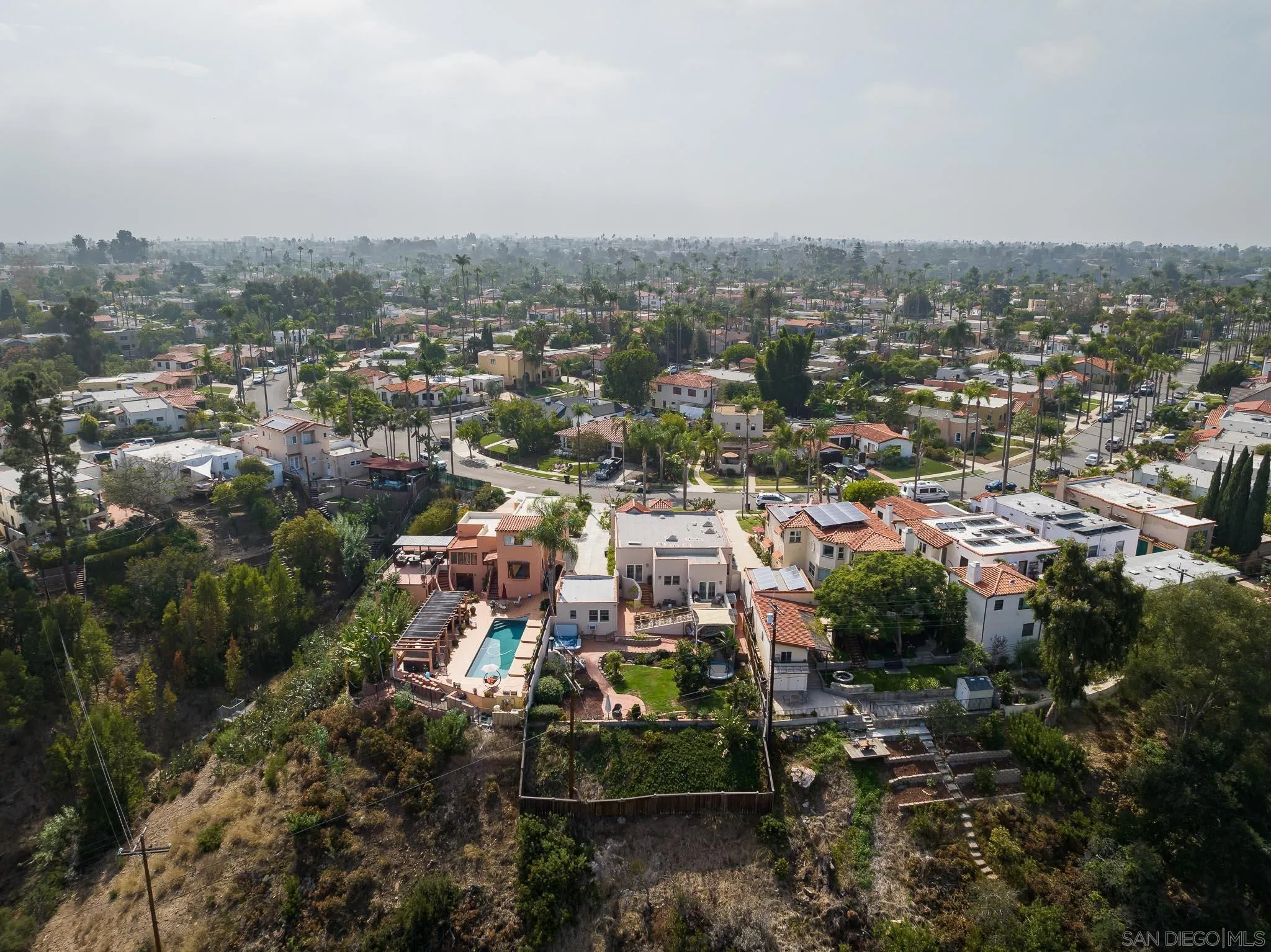 4192 Rochester Road San Diego, CA 92116 - Photo 47 of 49 an aerial view of a city