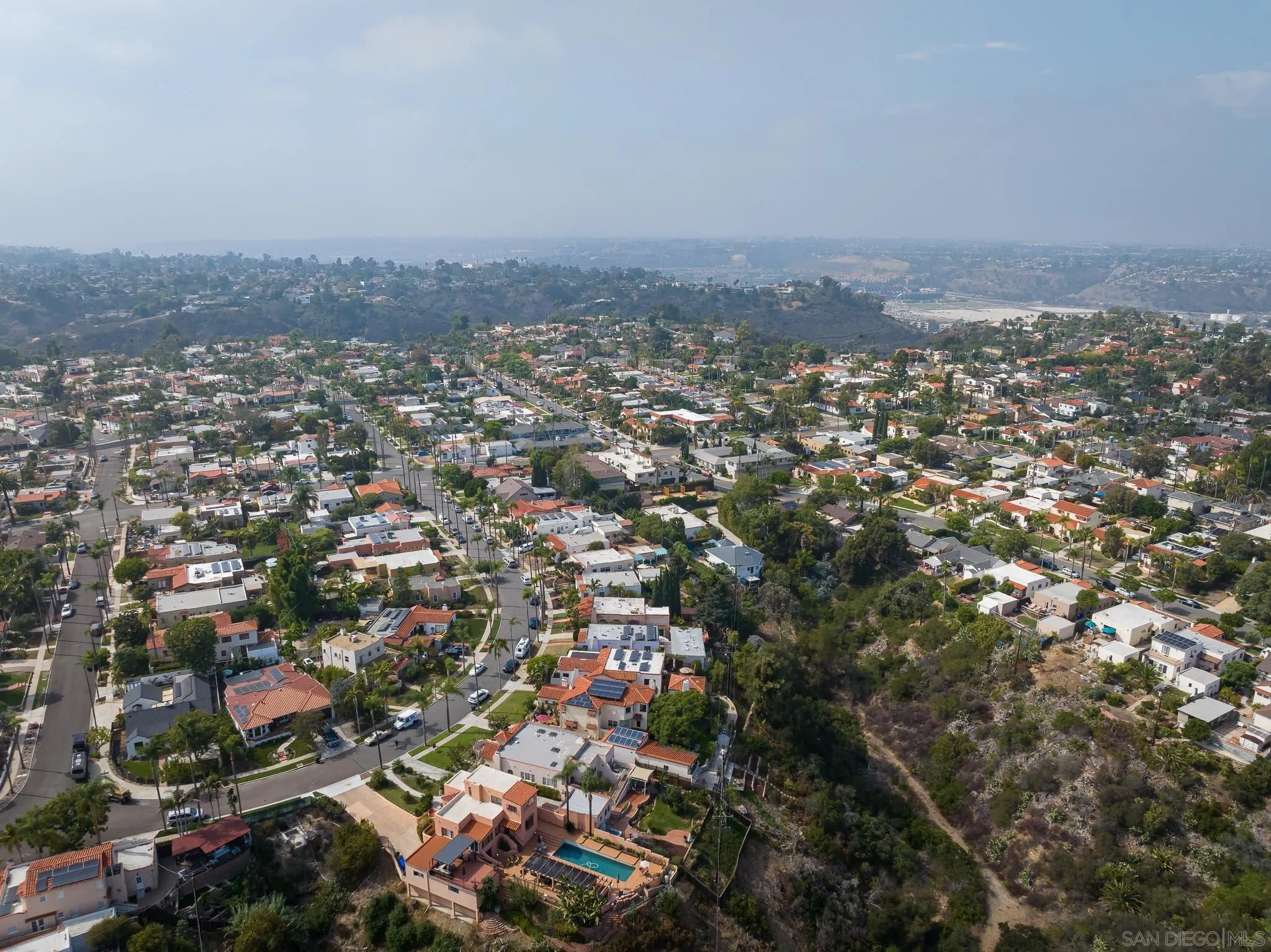 4192 Rochester Road San Diego, CA 92116 - Photo 48 of 49 an aerial view of multiple house