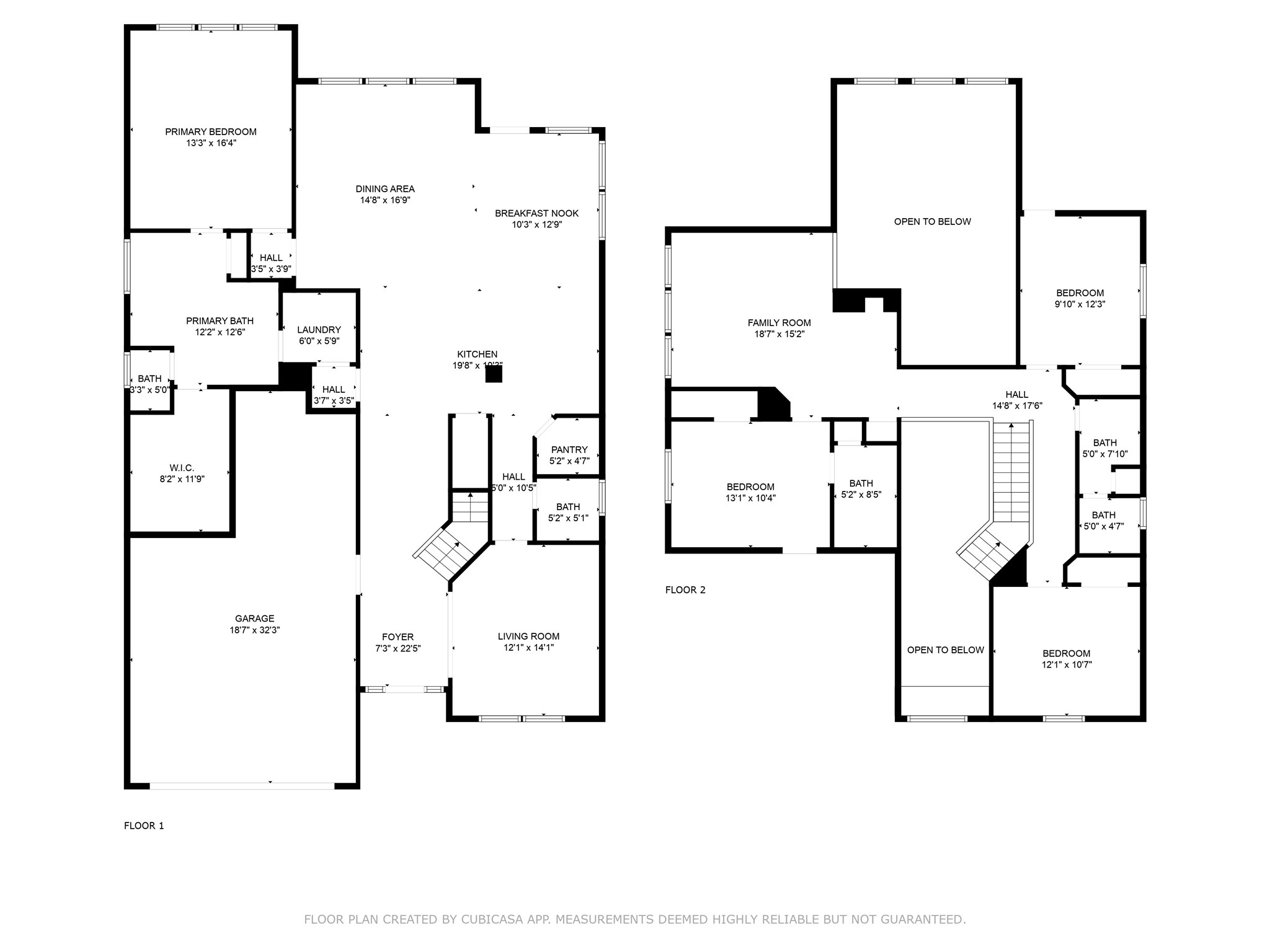 10003 Open Slope Court Humble, TX 77396 - Photo 25 of 25 floorplan. Please note: dining and iving are transposed on this diagram. Please measure room sizes independently if this is important to you.