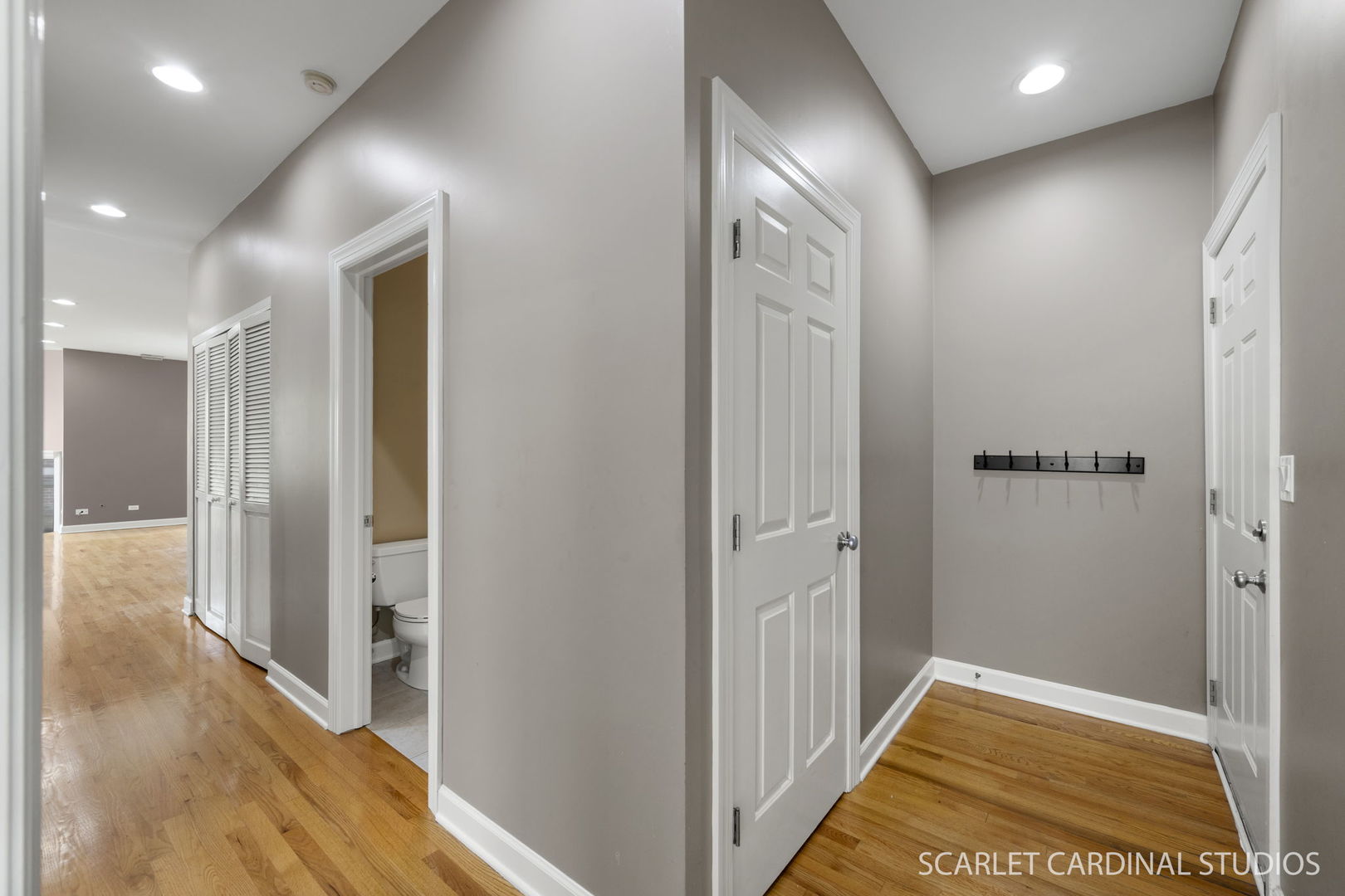 1419 West Fillmore Street, Unit 3W Chicago, IL 60607 - Photo 22 of 26 a view of hallway with wooden floor