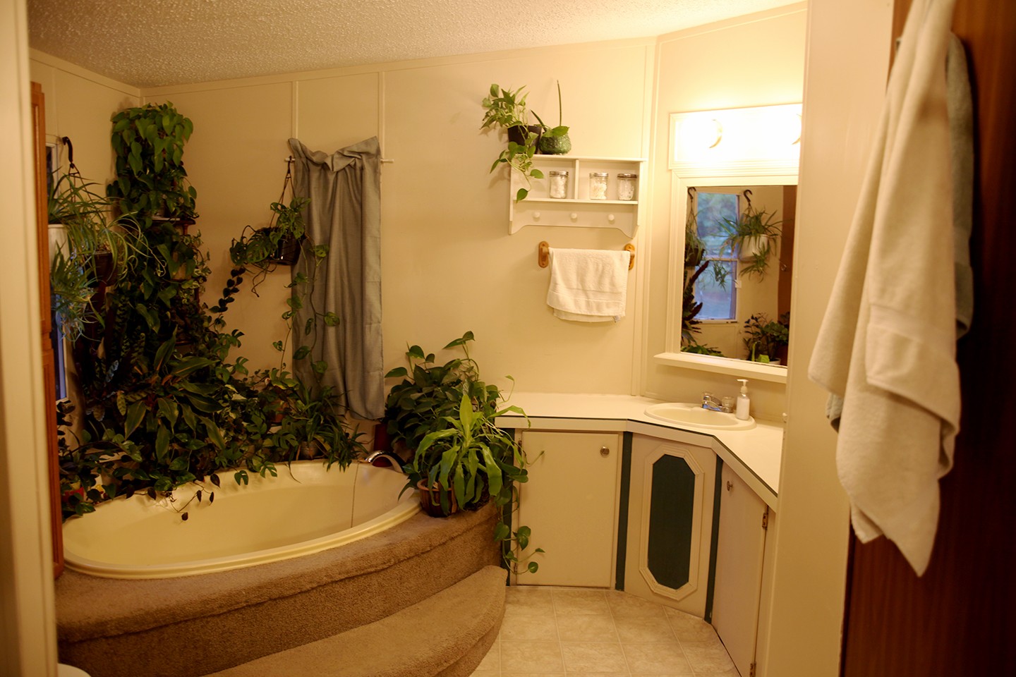 210 Maple Street Adams, TN 37010 - Photo 20 of 35 a bathroom with a sink and a mirror