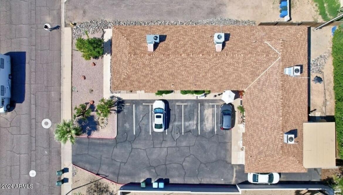 1420 East Brown Street, Unit D Phoenix, AZ 85020 - Photo 4 of 11 an aerial view of residential house with outdoor space