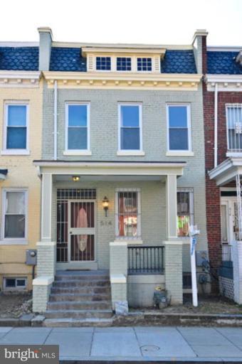 a front view of a building