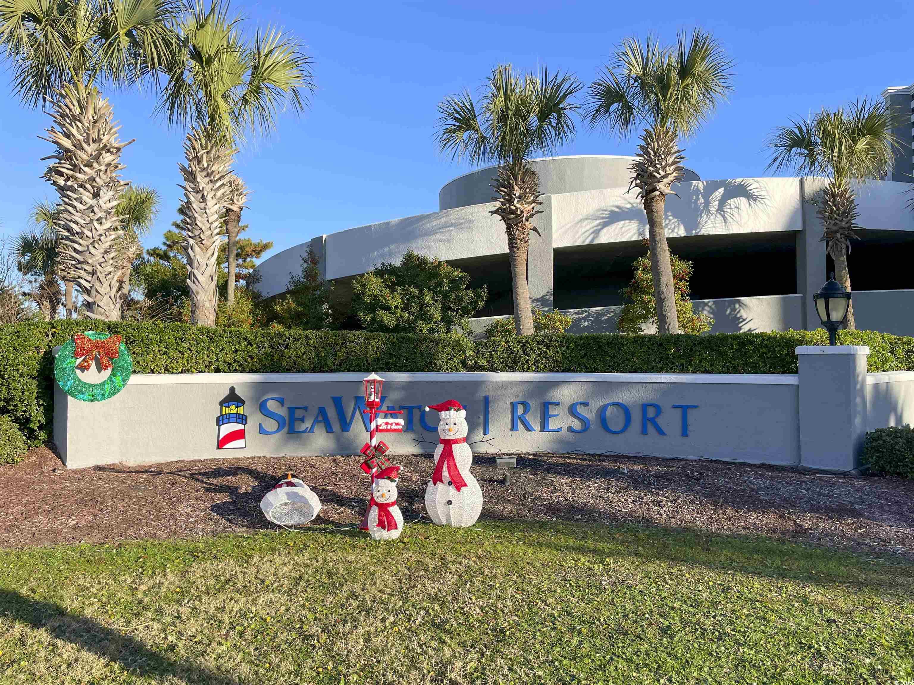 161 Seawatch Drive, Unit 1118 Myrtle Beach, SC 29572 - Photo 40 of 40 Community sign featuring a lawn