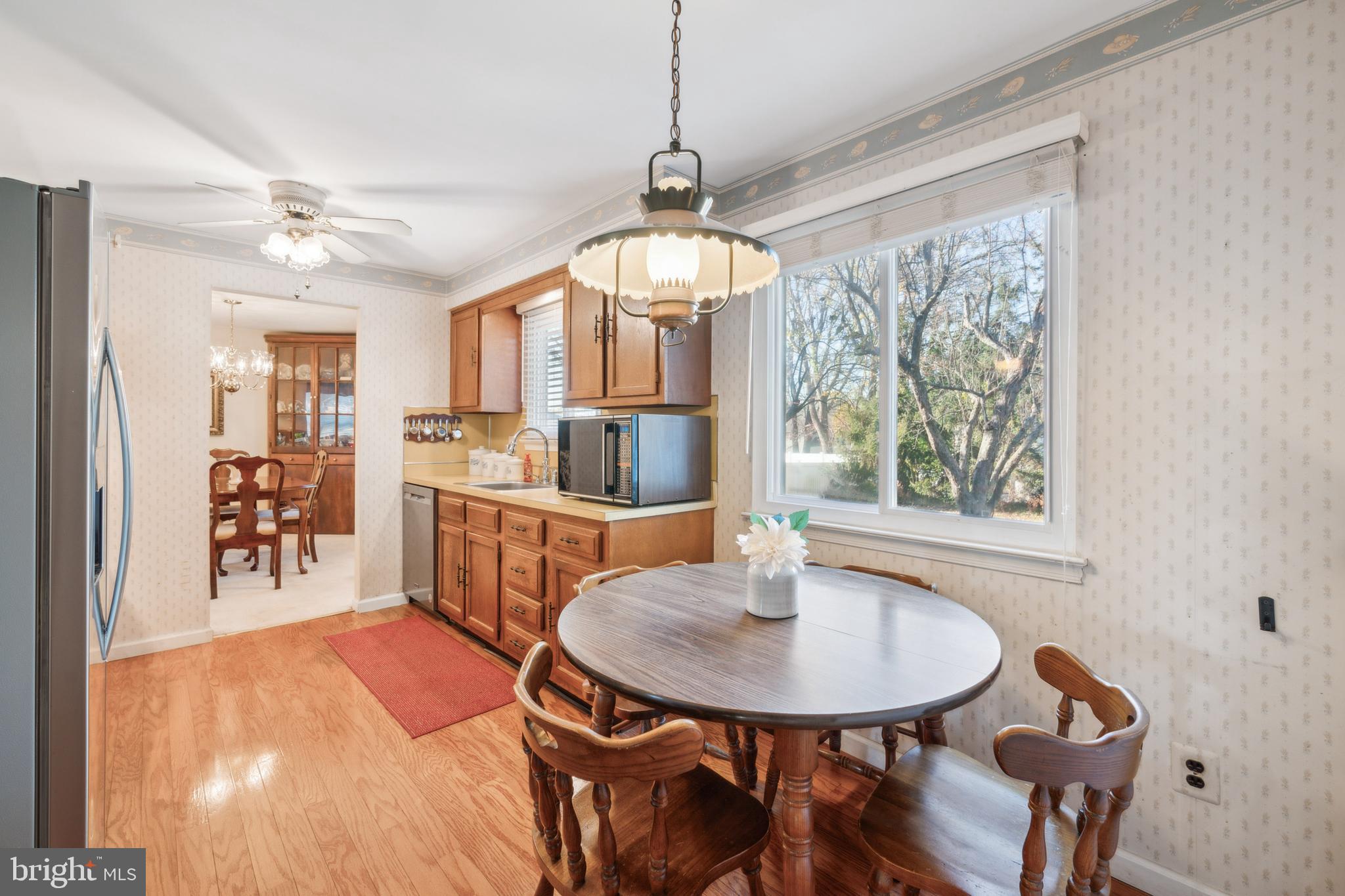 106 Pelham Road Delran, NJ 08075 - Photo 10 of 24 a view of a dining room with furniture window and outside view
