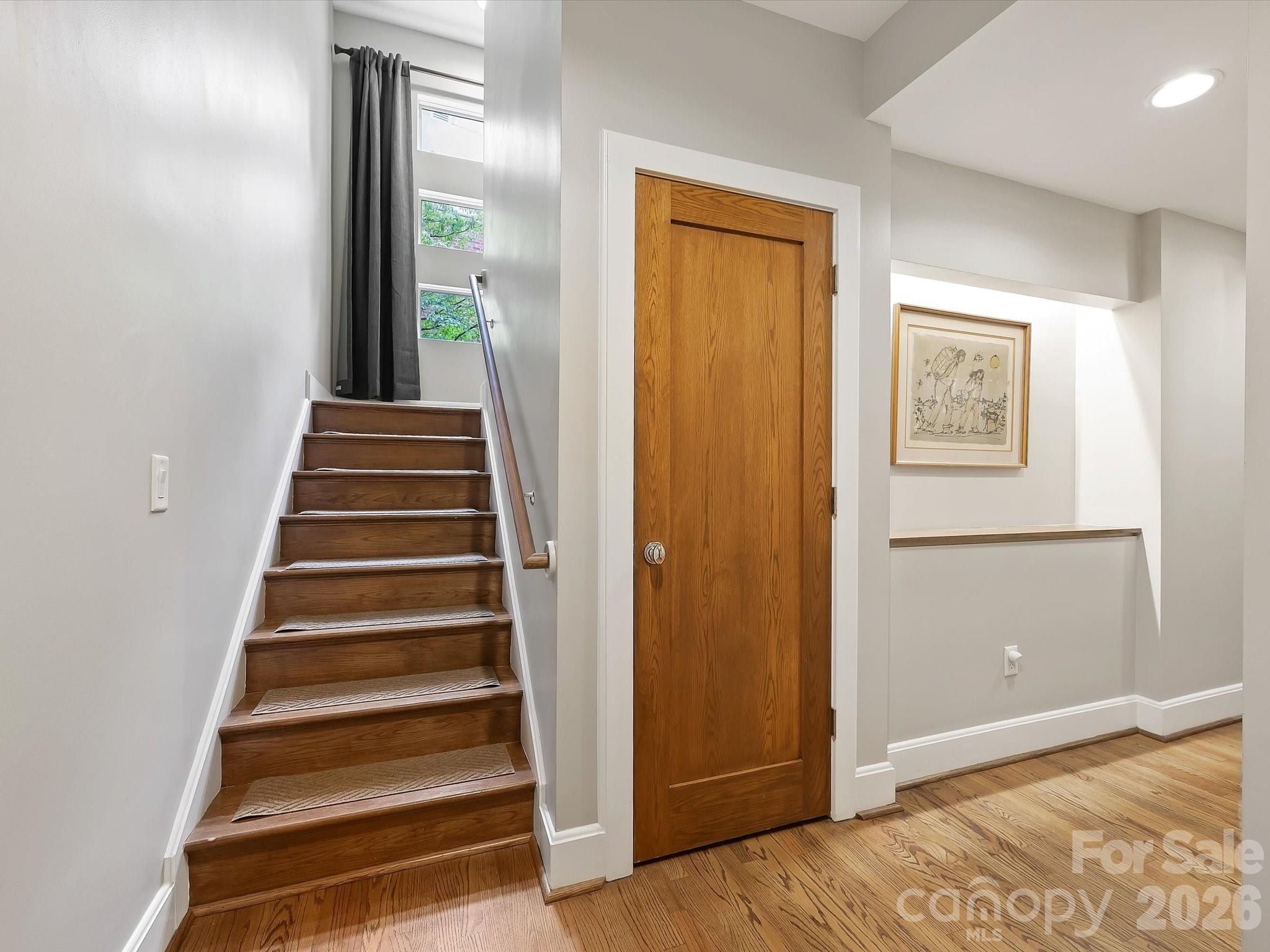 420 Queens Road Charlotte, NC 28207 - Photo 7 of 35 a view of an entryway with stairs
