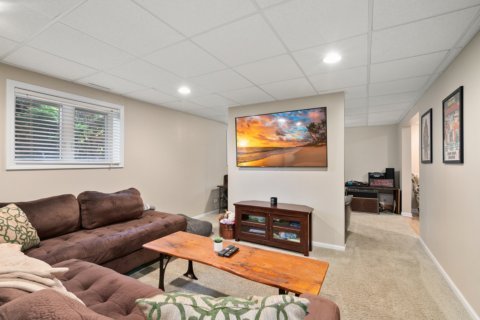 40 Zurich Court Crete, IL 60417 - Photo 24 of 40 a living room with furniture and a flat screen tv