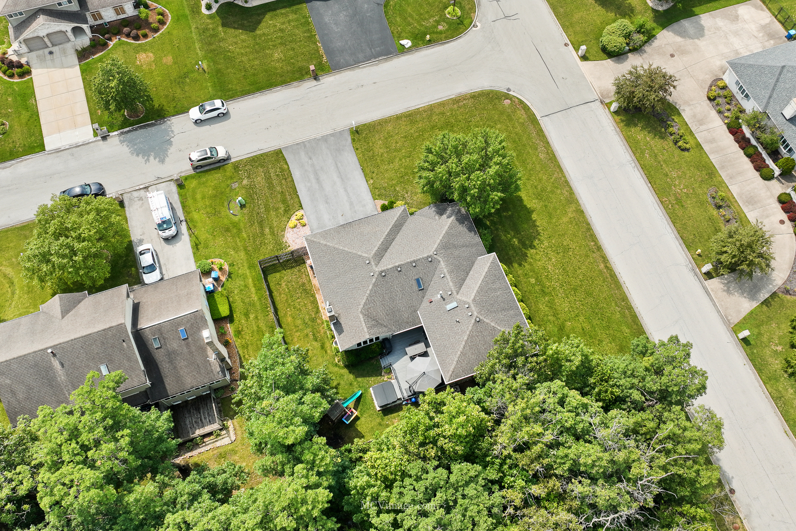 40 Zurich Court Crete, IL 60417 - Photo 39 of 40 an aerial view of a house with outdoor space