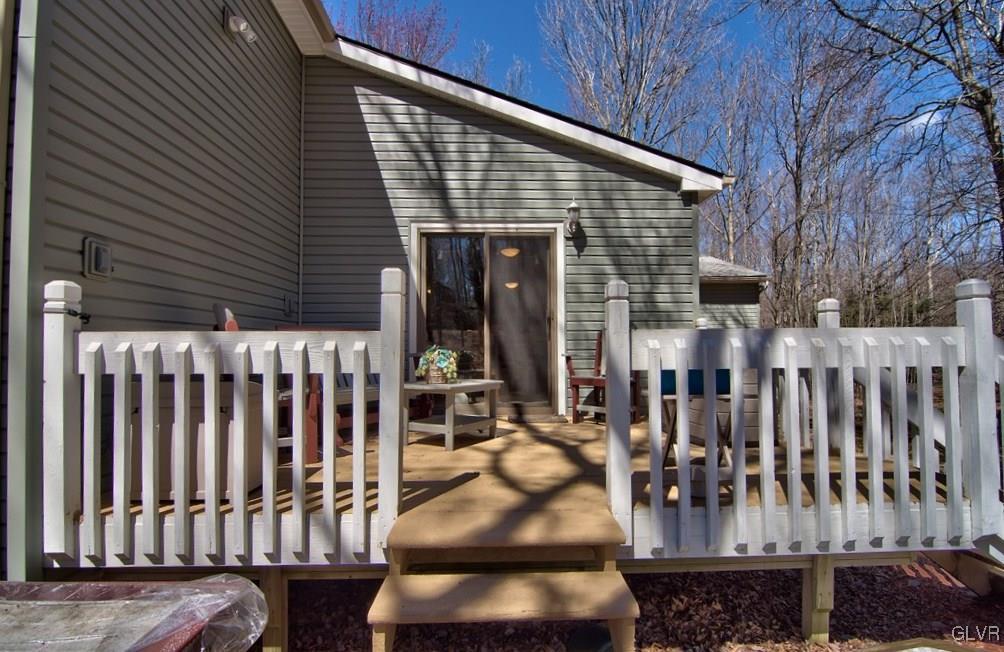 202 McKay Road Henryville, PA 18332 - Photo 38 of 41 View of the 13.10x9.9 side deck with slider leadin