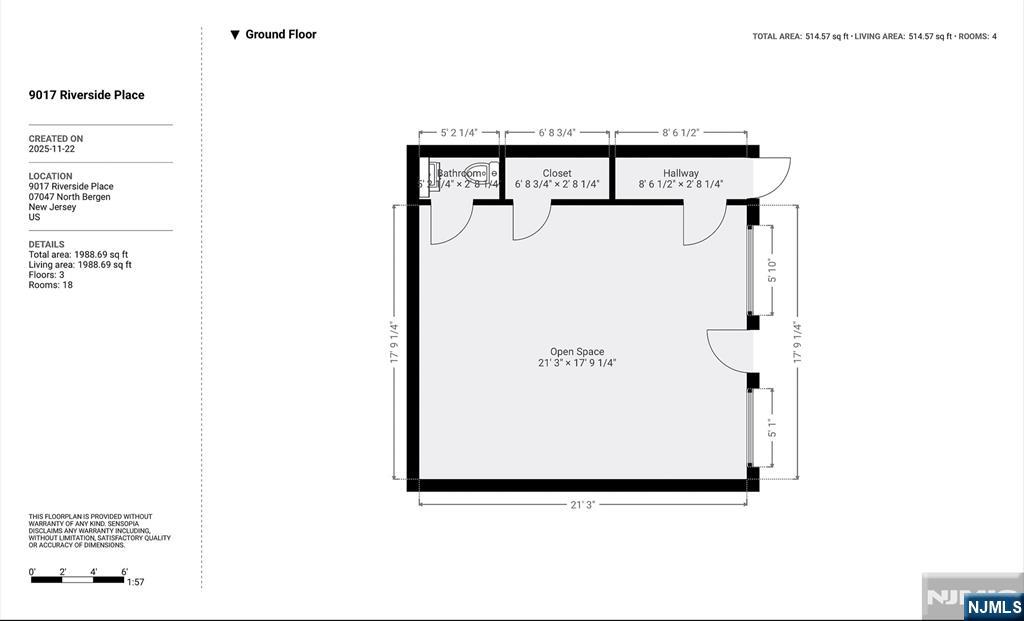 9017 Riverside Place North Bergen, NJ 07047 - Photo 25 of 27 a picture of door