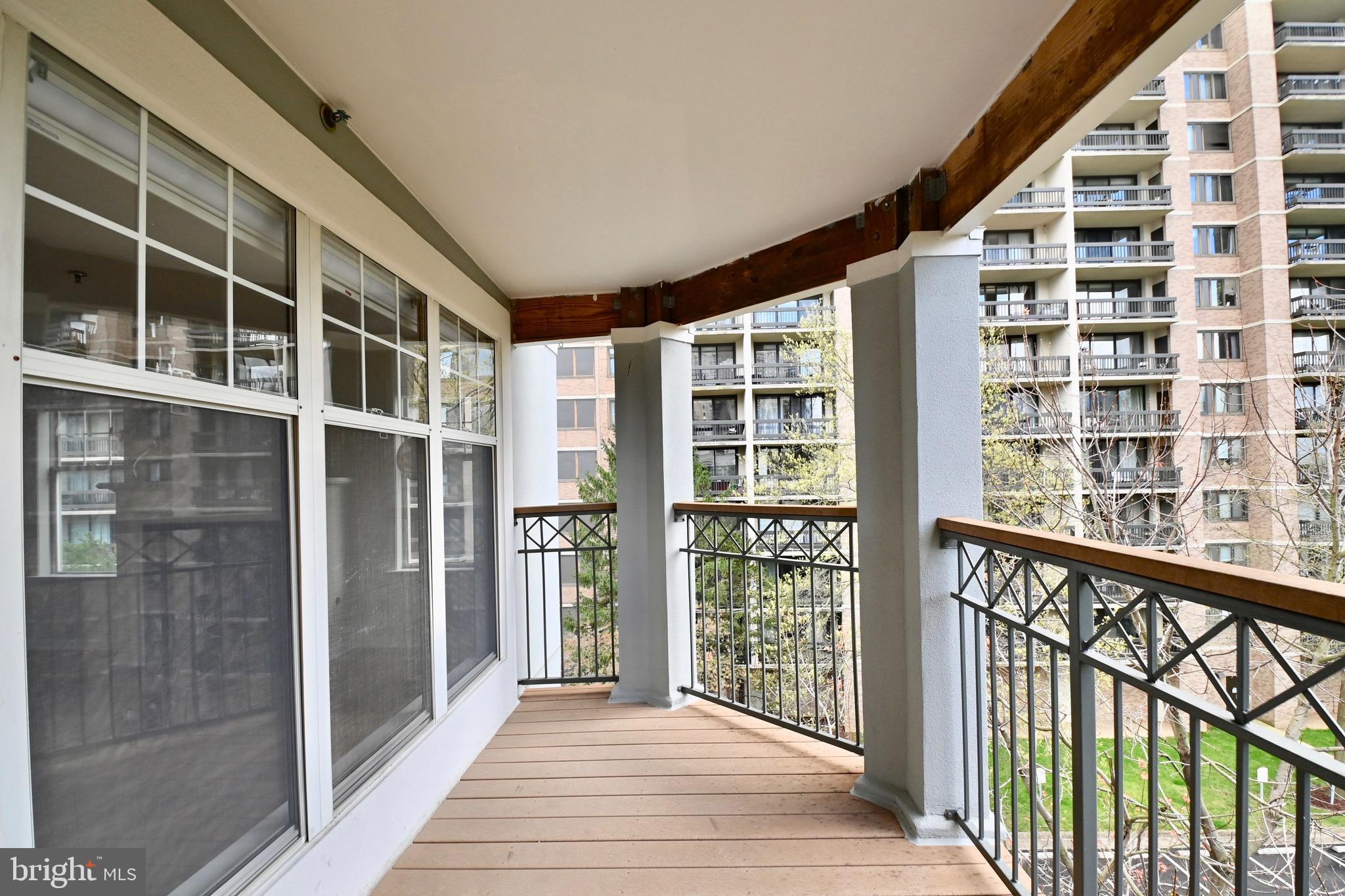 5563 Seminary Road, Unit 412 Falls Church, VA 22041 - Photo 31 of 45 Larger End Unit wrap around balcony